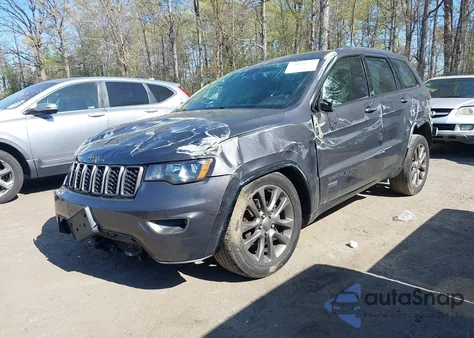 2016 Jeep Grand Cherokee Limited 75Th Anniversary from USA, damaged, VIN 1C4RJFBG3GC443561